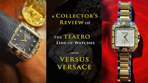 versace teatro|A Collector's Review of Versus Versace Watches .